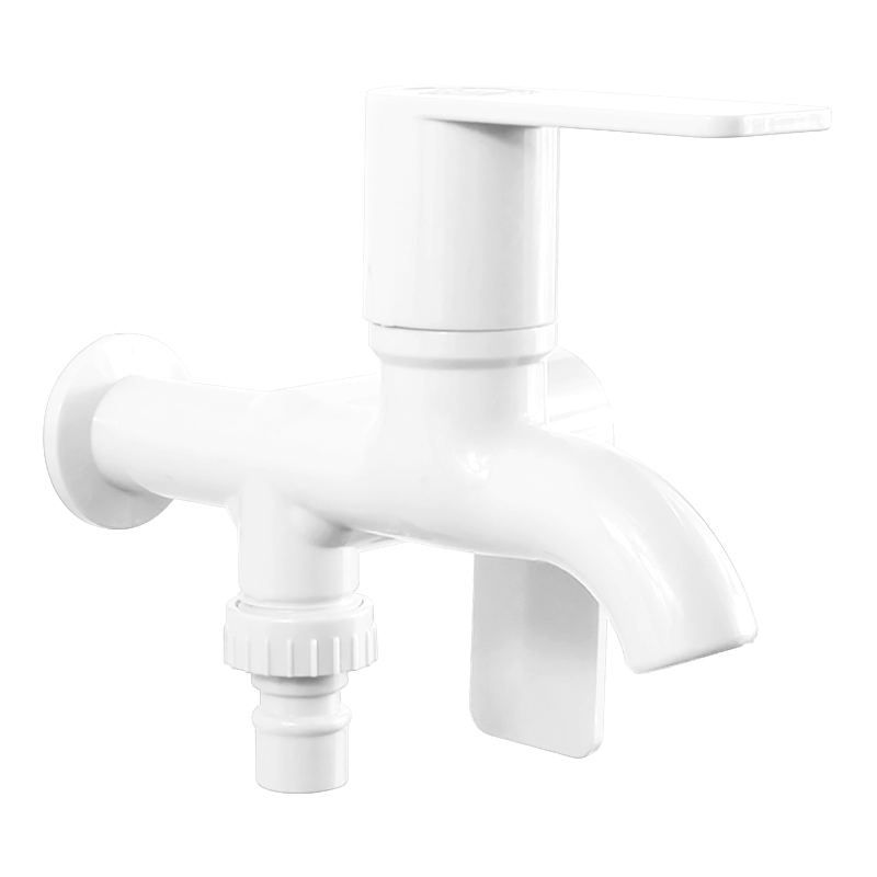 SX1001B(White) Hot and Cold Water Basin Tap