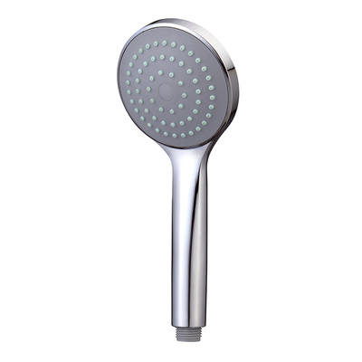 SH120A Household Shiny Chrome Finish Simple ABS Plastic Hand Shower Head