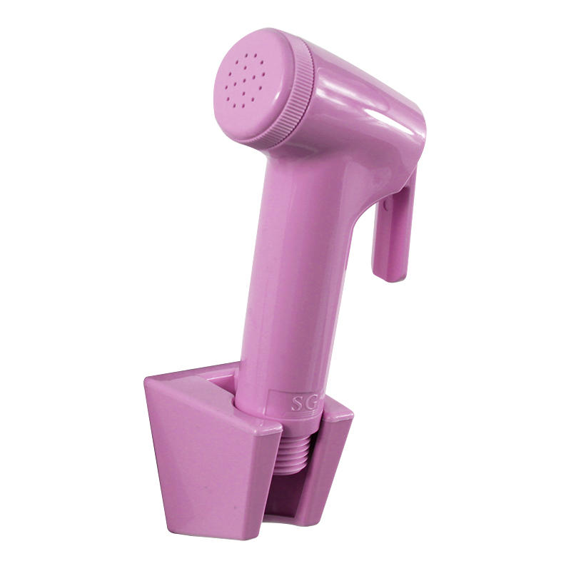SP202F (Pink) single handle wall mounted mixer faucet with bidet spray