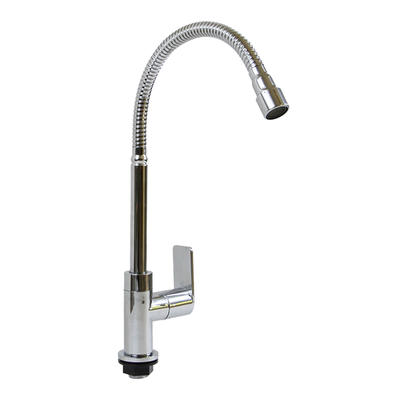 SCL0101 round base movable spring single lever kitchen faucet