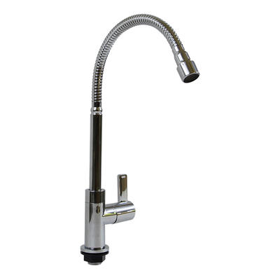 SCL0102 stainless steel single handle wall mounted single cold kitchen faucets