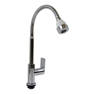SCL0301 flexible hose stainless steel neck big aerator kitchen faucet